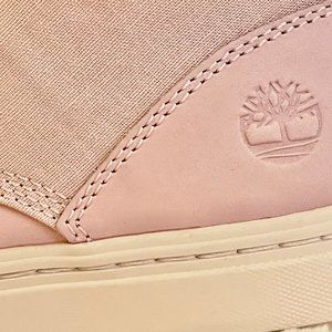 TIMBERLAND HIGHTOP WOMENS PINK TENNIS SHOES Size 6